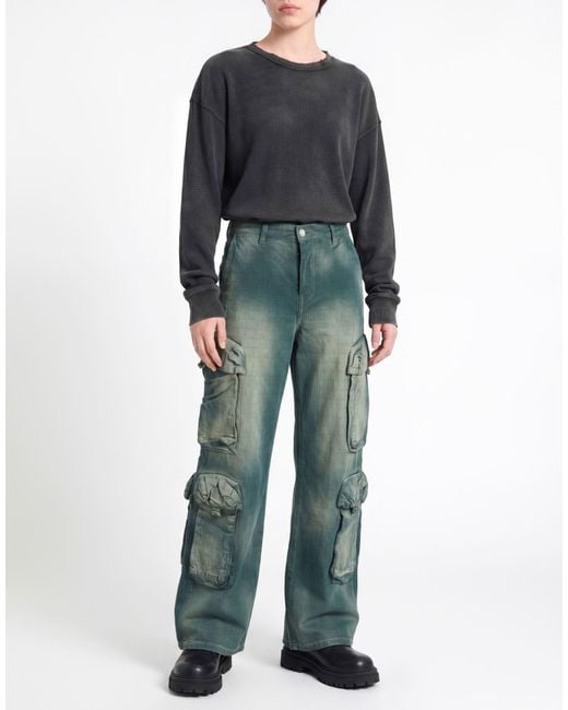 Amiri Green Jeans Cotton