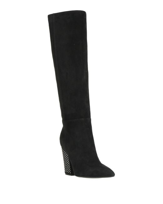 Sergio Rossi Black Boot Leather