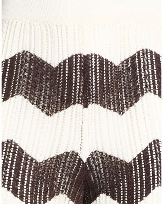 Jucca White Pants Acetate, Viscose