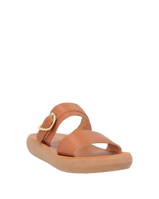 Ancient Greek Sandals Brown Sandals