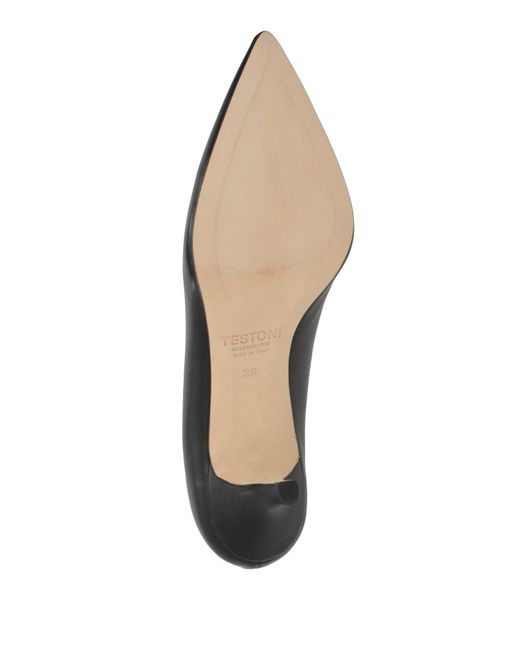 Testoni Black Pumps