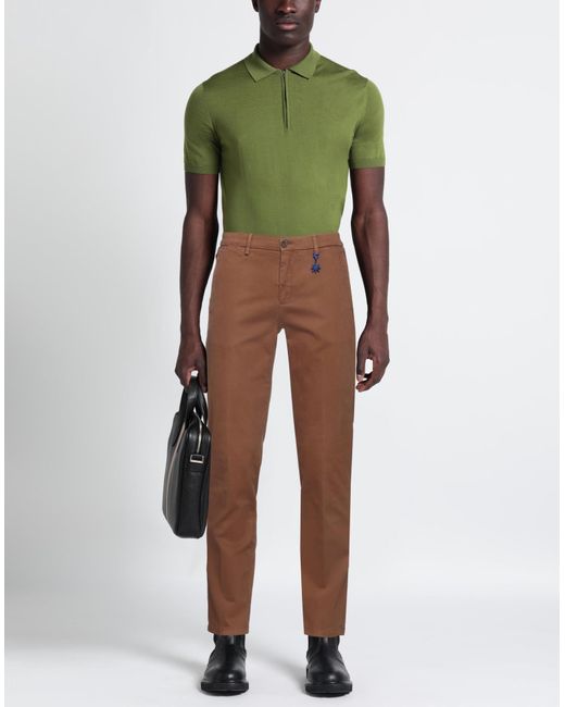 Manuel Ritz Brown Pants for men