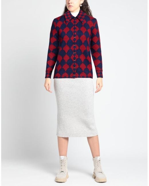 Tory Burch Red Cardigan