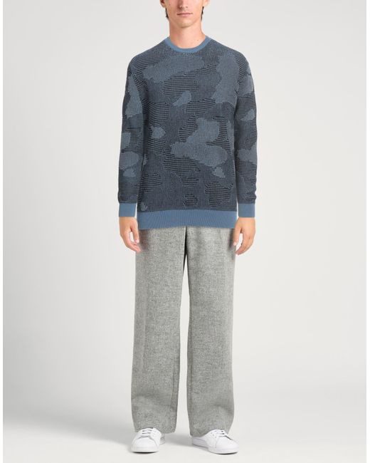 Zanone Blue Jumper for men