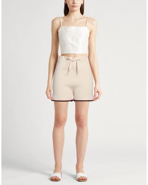 Jil Sander Natural Shorts & Bermuda Shorts