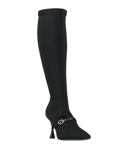 Tosca Blu Black Studio Boot Textile Fibers