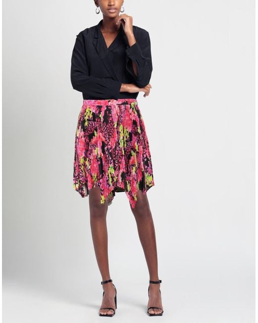 Versace Red Mini Skirt