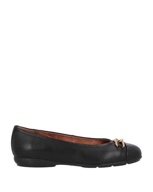 Geox Black Ballet Flats