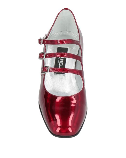 CAREL PARIS Red Pumps Leather