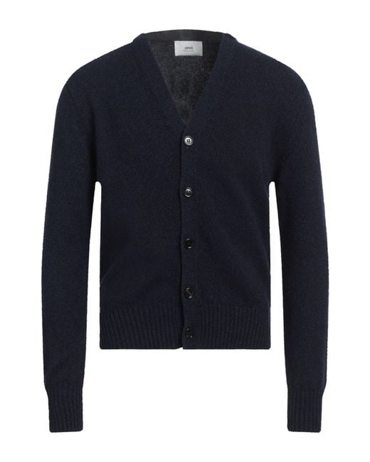 AMI Blue Cardigan for men