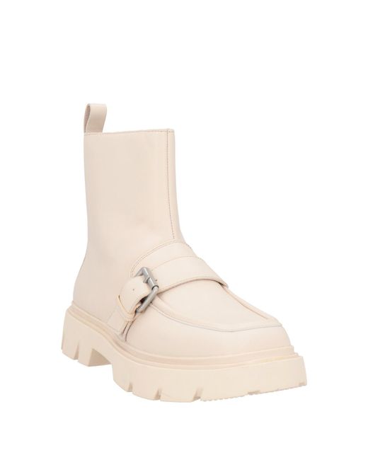 Ash Natural Ankle Boots
