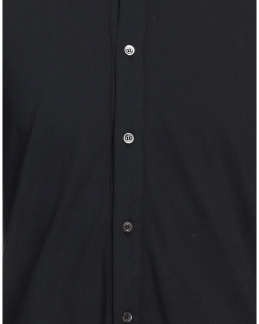 Alpha Studio Blue Shirt Cotton, Elastane for men