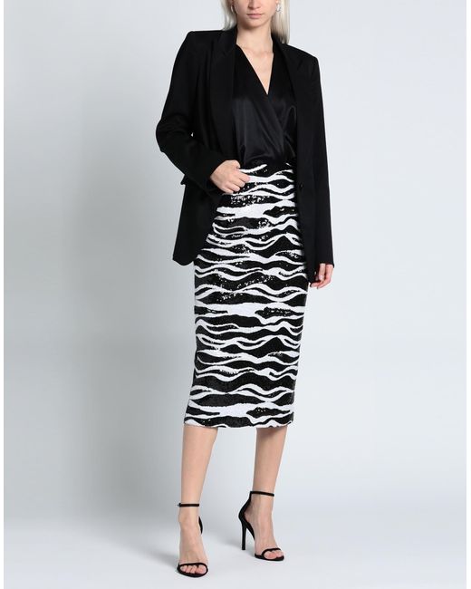 Dolce & Gabbana Black Midi Skirt