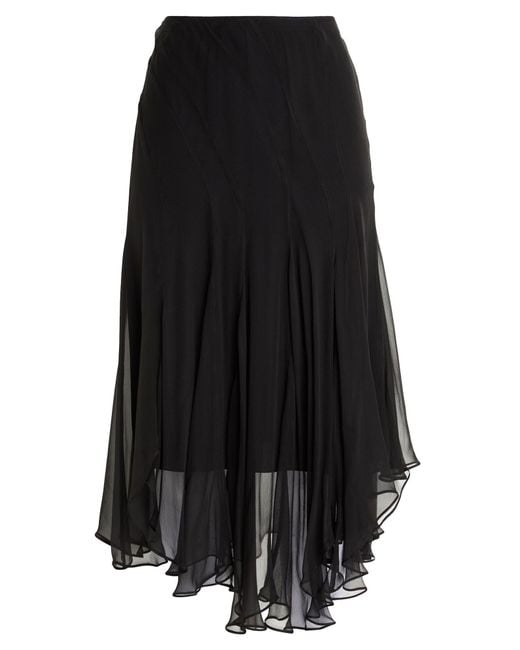 N°21 Black Midi Skirt