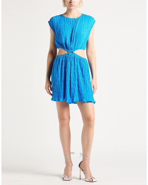 Jijil Blue Mini Dress Polyester