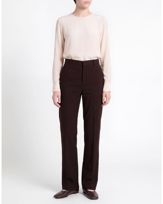 Wardrobe NYC Brown Pants Virgin Wool