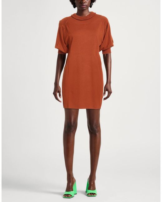GAUDI Orange Mini Dress