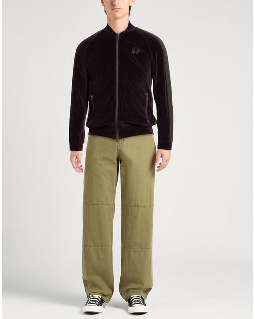 Needles Blue Sweatshirt Cotton, Polyester for men