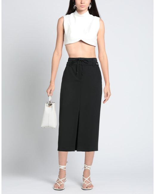 Cambio Black Midi Skirts