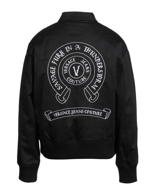 Versace Jeans Couture Black Jackets for men