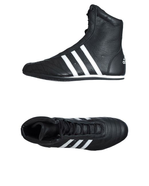 adidas High-top Sneaker in Black | Lyst