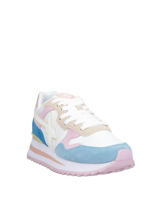 W6yz Blue Trainers