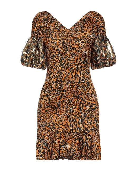 Rabanne Brown Mini-Kleid