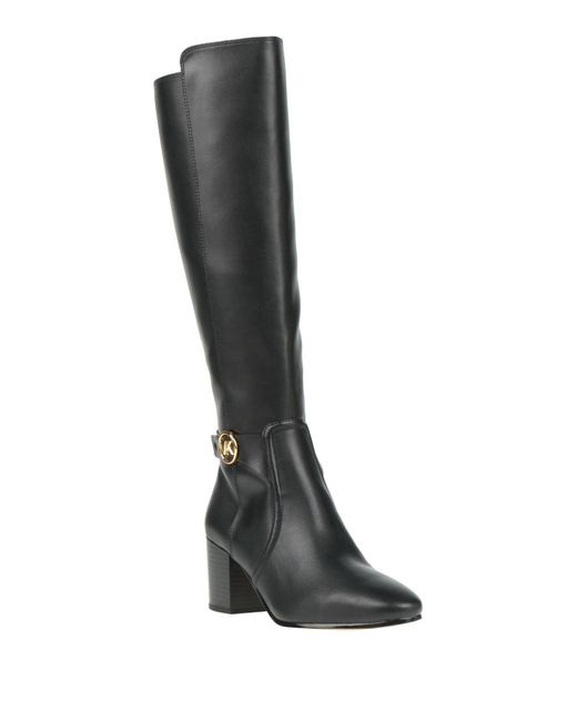 MICHAEL Michael Kors Black Boot Polyurethane, Polyester