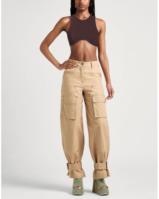 Palm Angels Red Dark Top Polyamide, Elastane