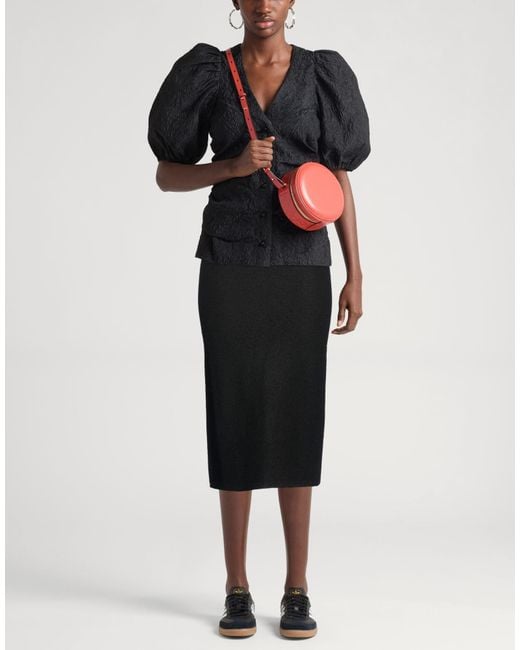 Pennyblack Black Midi Skirt