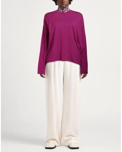 Alpha Studio Purple Pullover