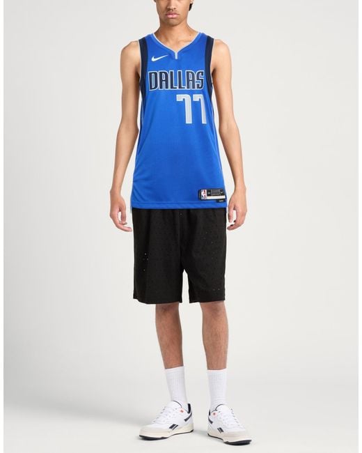 Nike Blue Tank Top Polyester for men
