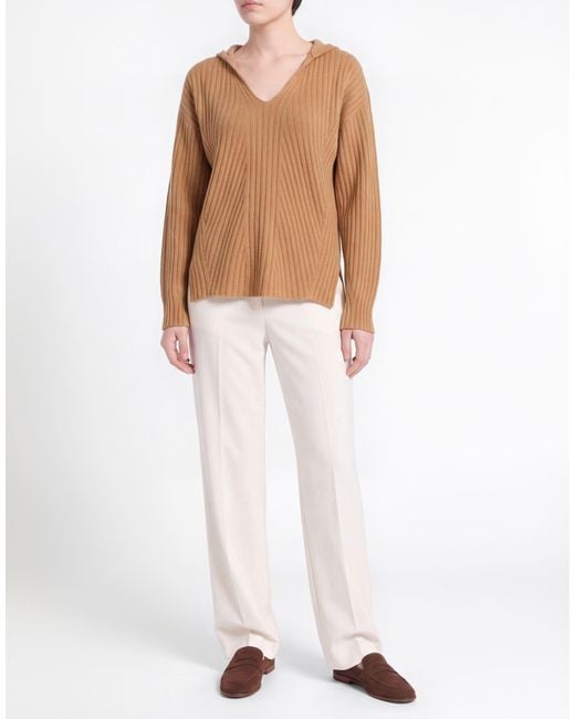 Twinset Natural Sweater Wool, Cashmere