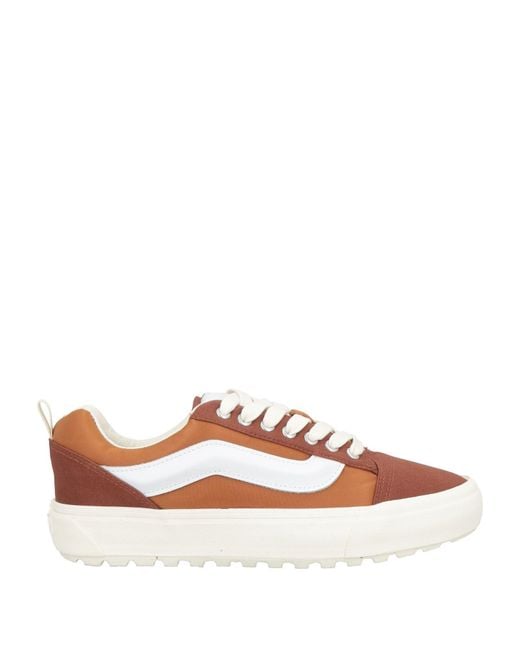 Vans Brown Sneakers Textile Fibers for men