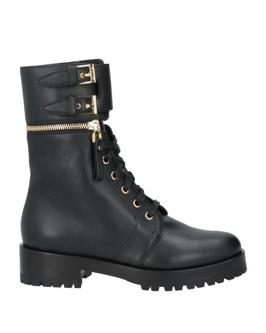 Sergio Rossi Black Ankle Boots