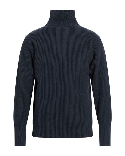 Jil Sander Blue Turtleneck