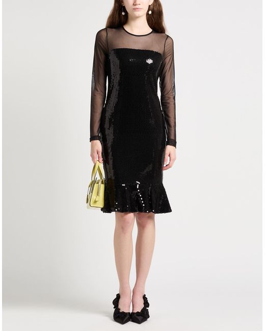 GAUDI Black Midi-Kleid