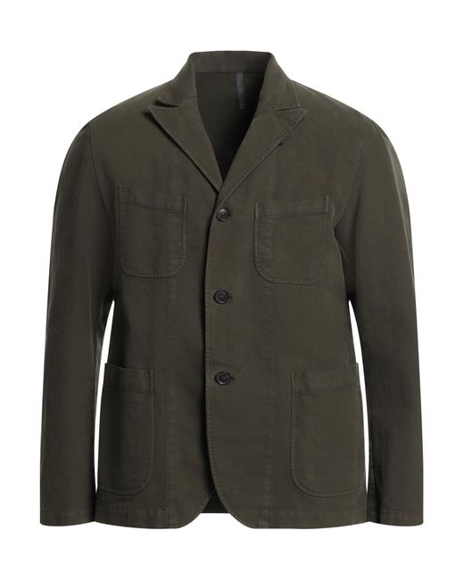 Montedoro Green Blazer for men
