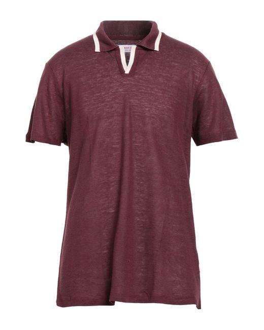 Yoox Burgundy Ralph Lauren Shirt Mens POLO RALPH LAUREN SLIM FIT