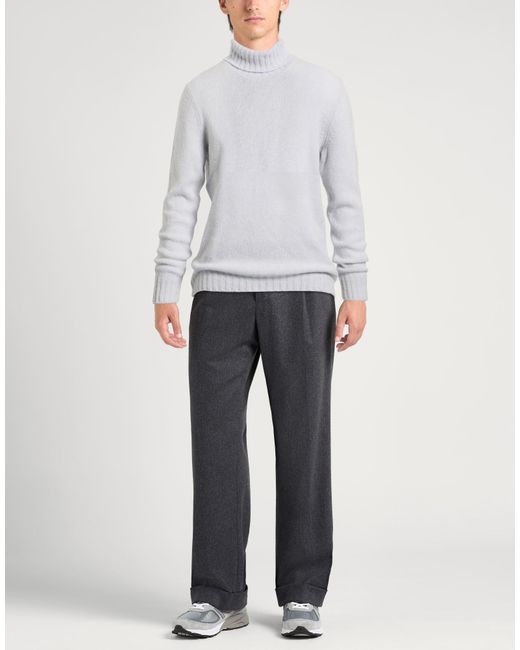 Gran Sasso White Turtleneck for men