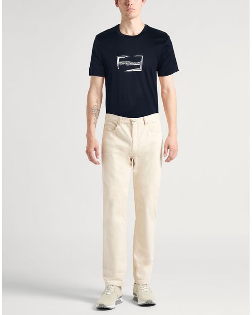 Emporio Armani Black Midnight T-Shirt Cotton for men