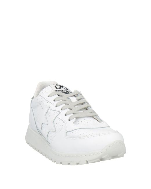 2 Star White Sneakers Leather