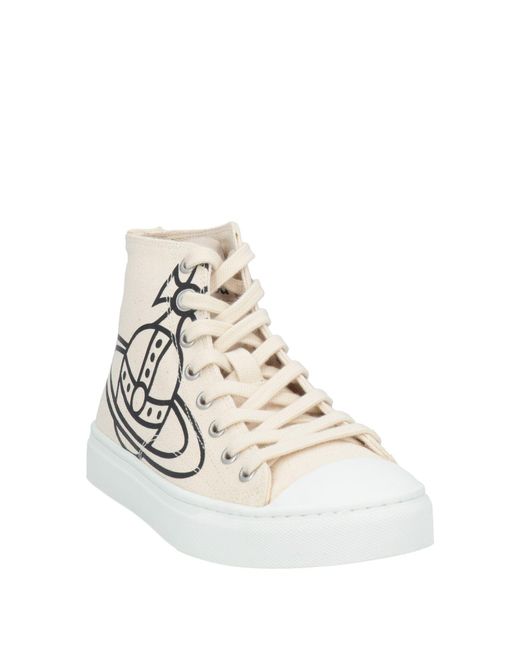 Vivienne Westwood White Sneakers Textile Fibers