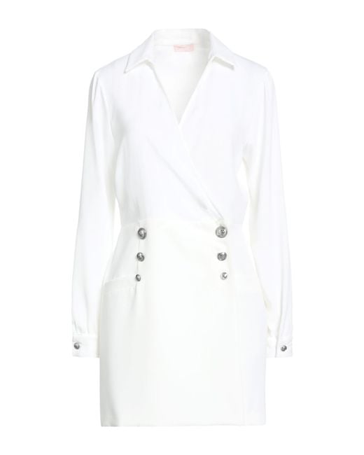 Liu Jo White Mini Dress
