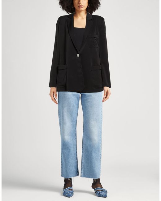 ARMANI EXCHANGE Black Blazer Polyester