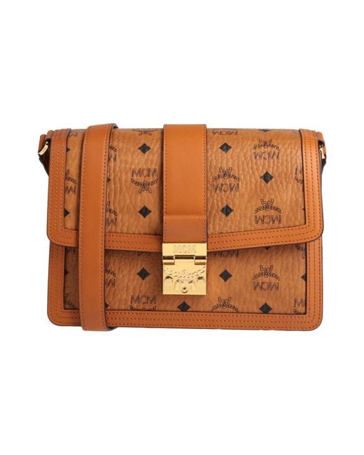 MCM Brown Cross-Body Bag Leather