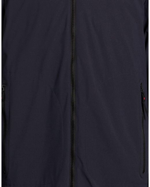 Peuterey Blue Coat Polyester, Elastane for men