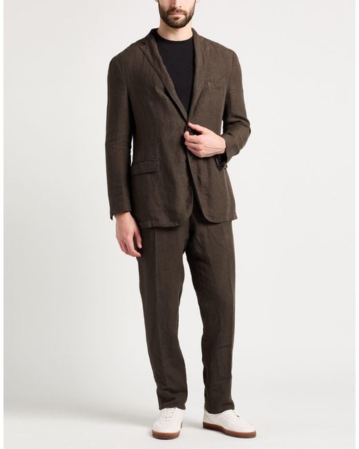 Boglioli Brown Suits for men