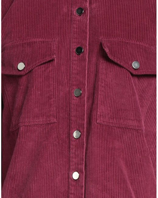 Xacus Purple Shirt Cotton