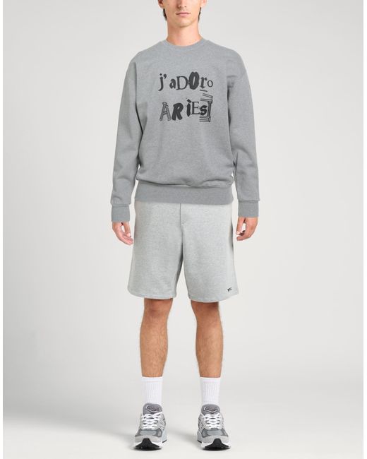 Felpa di Aries in Gray da Uomo